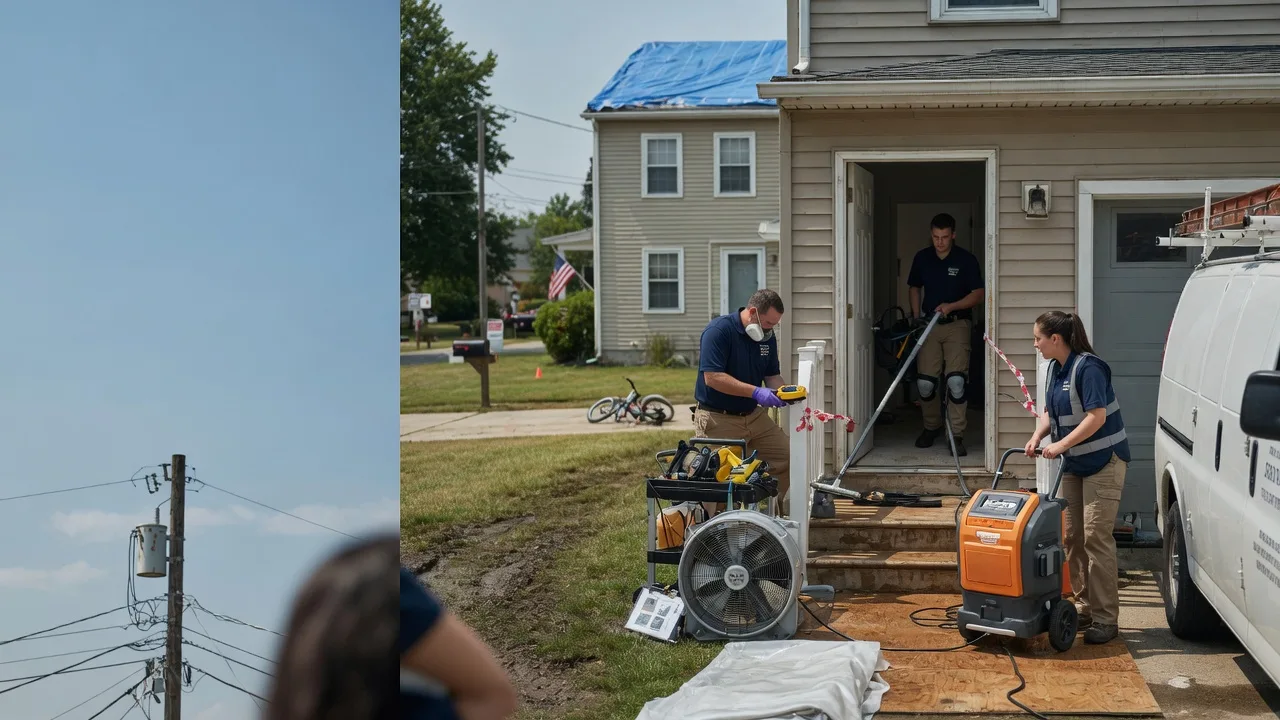 Water Damage Repair in Donovan, IL near me